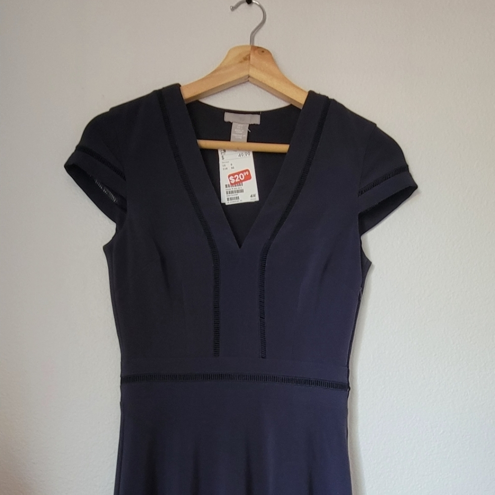 H&M | A-line Capsleeve Dress